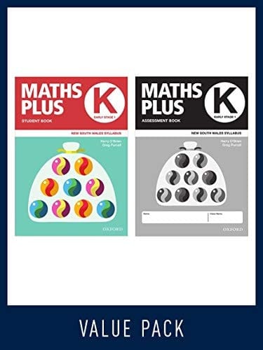 Maths Plus NSW Syllabus Student and Assessment Book K Value Pack, 2020