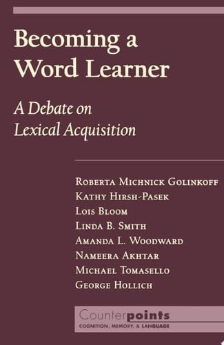Becoming a Word Learner