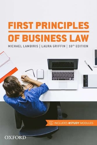 First Principles of Business Law