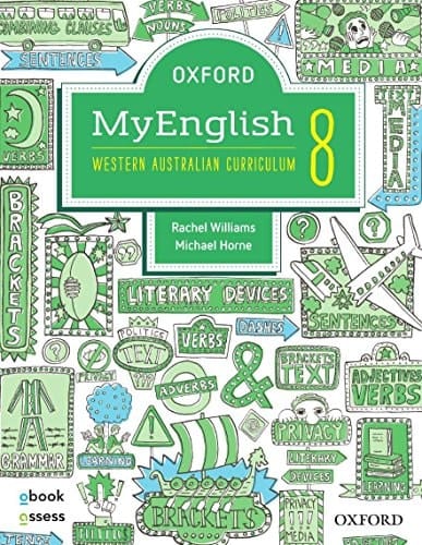 Oxford Myenglish 8 For Wa Curriculum Student Book + Obook Assess + Upskill