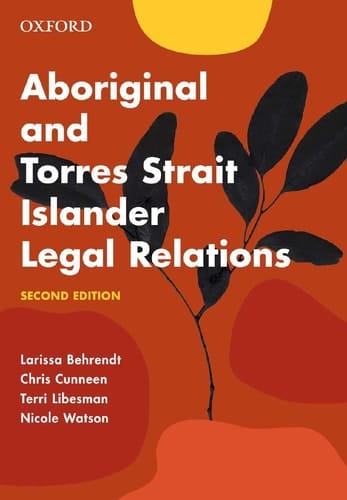 Aboriginal and Torres Strait Islander Legal Relations