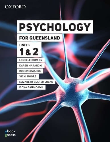 Psychology for Queensland Units 1&2 Student book + obook assess (Psychology for Queesland)