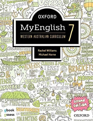 Oxford MyEnglish 7 WA Student book + obook assess (Oxford MyEnglish WA)