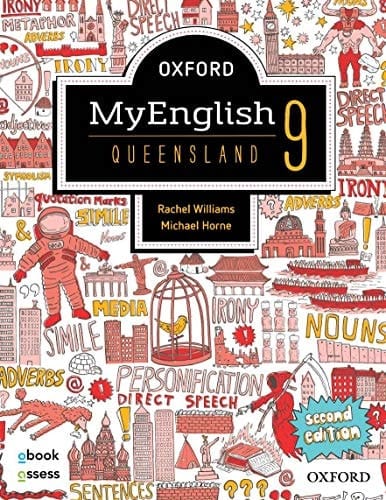 Oxford MyEnglish 9 QLD Student book + obook assess