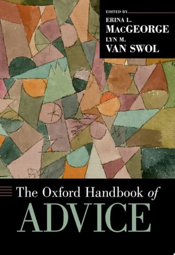 The Oxford Handbook Of Advice