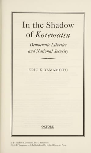 In the Shadow of Korematsu: Democratic Liberties and National Security