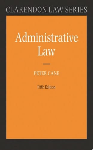 Administrative Law (Clarendon Law Series)