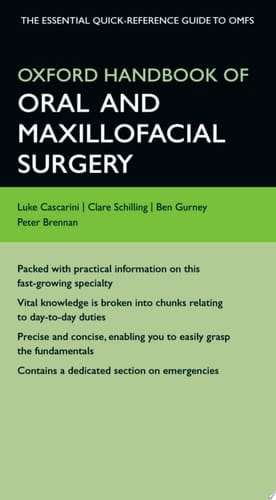 Oxford Handbook Of Oral And Maxillofacial Surgery