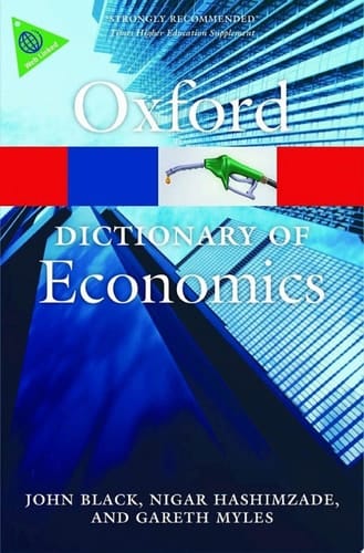 A Dictionary Of Economics