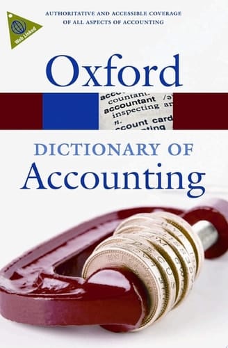 A Dictionary Of Accounting