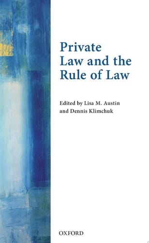 Private Law and the Rule of Law
