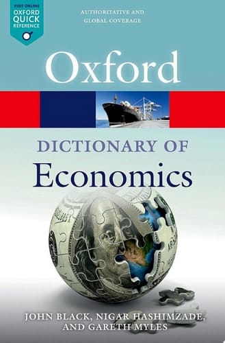 A Dictionary of Economics (Oxford Quick Reference)