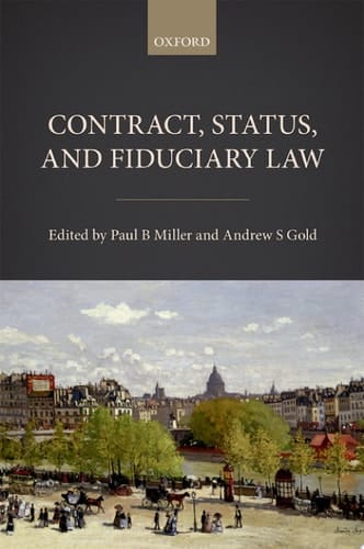 Contract, Status, And Fiduciary Law