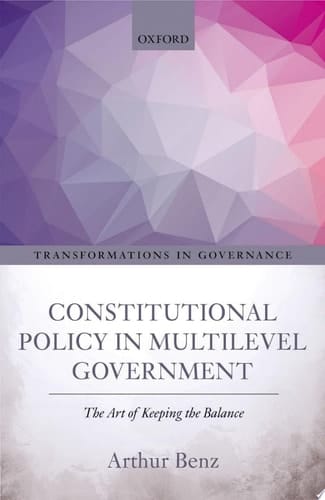 Constitutional Policy In Multilevel Government