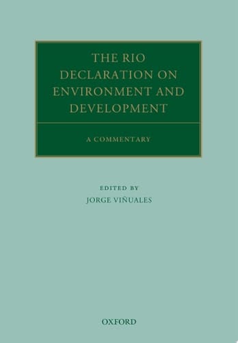 The Rio Declaration On Environment And Development