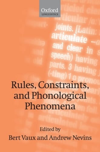 Rules, Constraints, and Phonological Phenomena