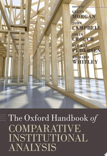 The Oxford Handbook Of Comparative Institutional Analysis