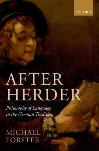 After Herder: Philosophy of Language in the German Tradition