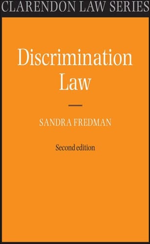 Discrimination Law (Clarendon Law Series)