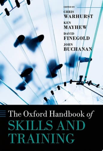 The Oxford Handbook Of Skills And Training