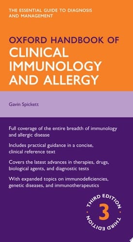 Oxford Handbook Of Clinical Immunology And Allergy