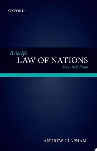 Brierly's Law Of Nations