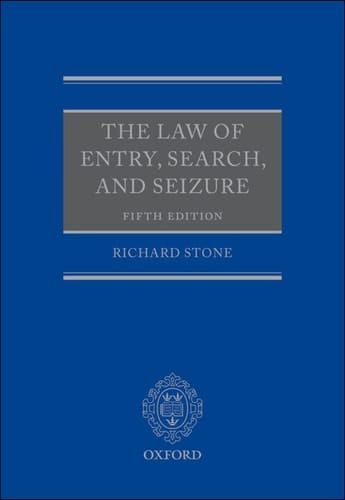 The Law of Entry, Search, and Seizure