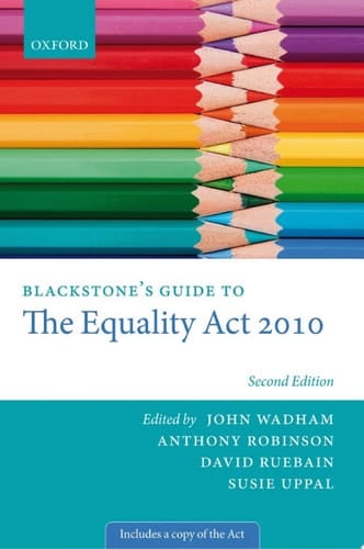 Blackstones Guide to the Equality Act 2010 (Blackstones Guides)