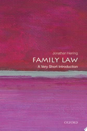 Family Law: A Very Short Introduction