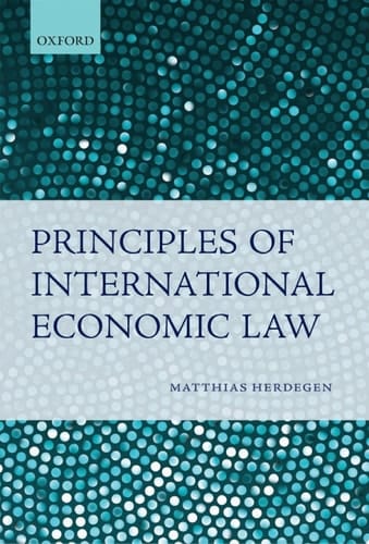 Principles Of International Economic Law