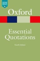 Oxford Essential Quotations