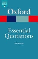 Oxford Essential Quotations