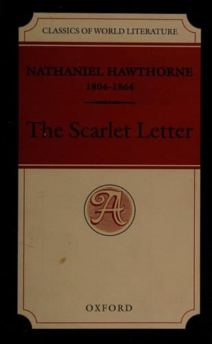 Scarlet Letter Wc Harding (Border's)