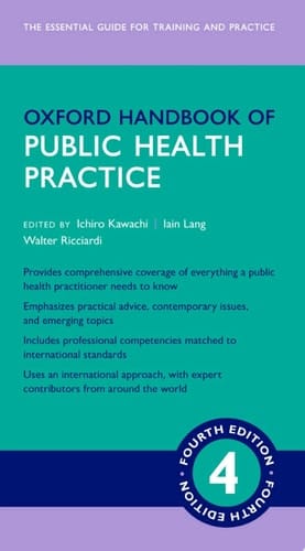 Oxford Handbook of Public Health Practice 4e (Oxford Medical Handbooks)