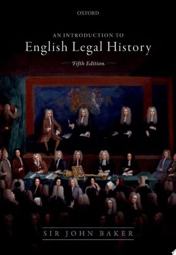 Introduction To English Legal History
