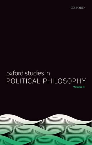 Oxford Studies In Political Philosophy