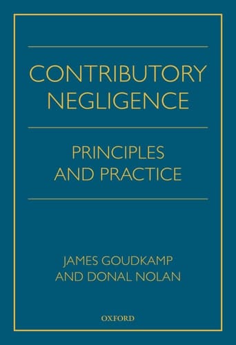 Contributory Negligence: Principles and Practice