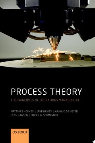 Process Theory The Principles of Operations Management