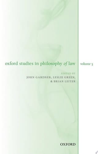 Oxford Studies In Philosophy Of Law