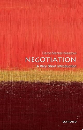 Negotiation: A Very Short Introduction (Very Short Introductions)