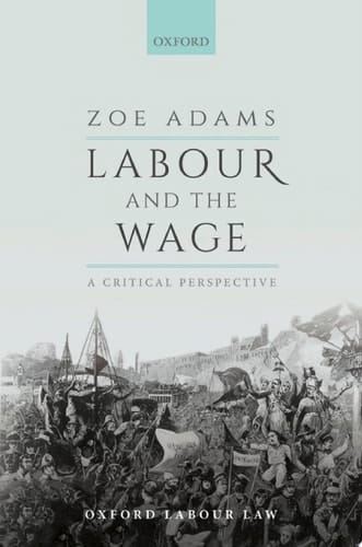 Labour and the Wage: A Critical Perspective (OX LABOUR LAW SERIES CLOTH)
