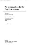 An Introduction to the Psychotherapies (Oxford Medical Publications)