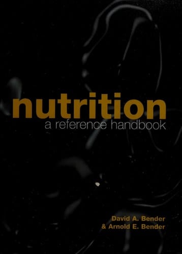 Nutrition: A Reference Handbook
