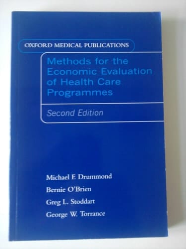 Methods for the Economic Evaluation of Health Care Programmes