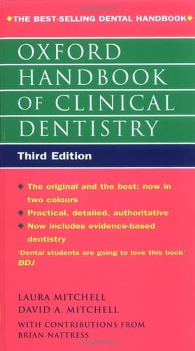 Oxford Handbook of Clinical Dentistry