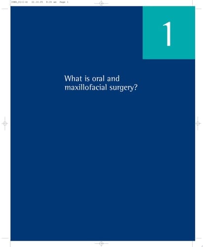 An Introduction to Oral and Maxillofacial Surgery (Oxford Medical Publications)