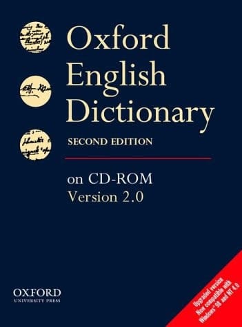 Oxford English Dictionary (Dictionary on CD Rom)