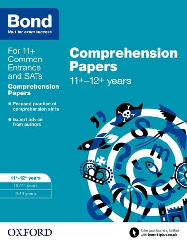 Bond 11+: English: Comprehension Papers: 11+-12+ years (Bond 11+)
