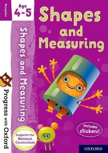 Pwo: Shape/Measure Age 4-5 Bk/Sticker