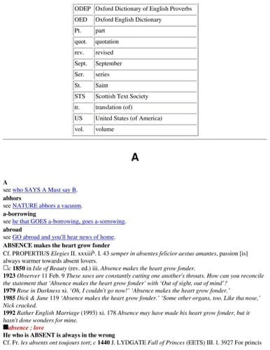 The Concise Oxford Dictionary of Proverbs (Oxford Quick Reference)